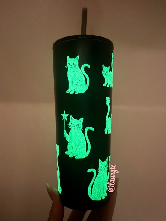 Starbucks Other - Starbucks 2026 Halloween Black Cat Glow In The Dark Stainless Tumbler
